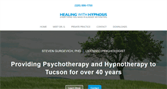 Desktop Screenshot of healingwithhypnosis.com