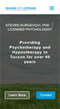 Mobile Screenshot of healingwithhypnosis.com